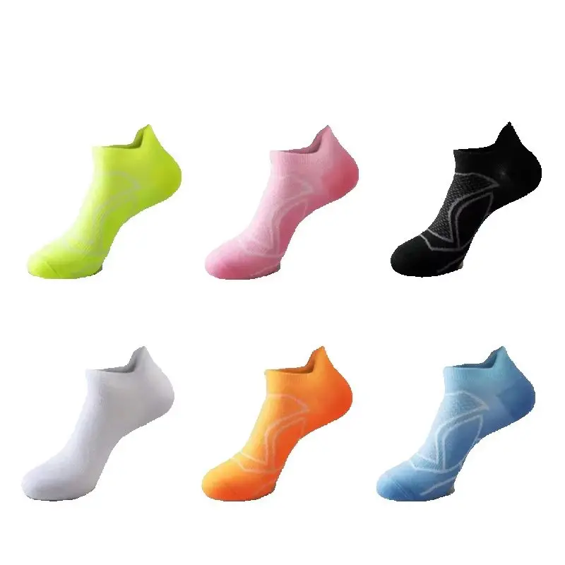 AliExpress WRELS 1/2/3 Pairs Running Socks Quick Dry Cushioned Breathable Basketball Socks Anti-Slip  Men Women Cycling Athletic Socks