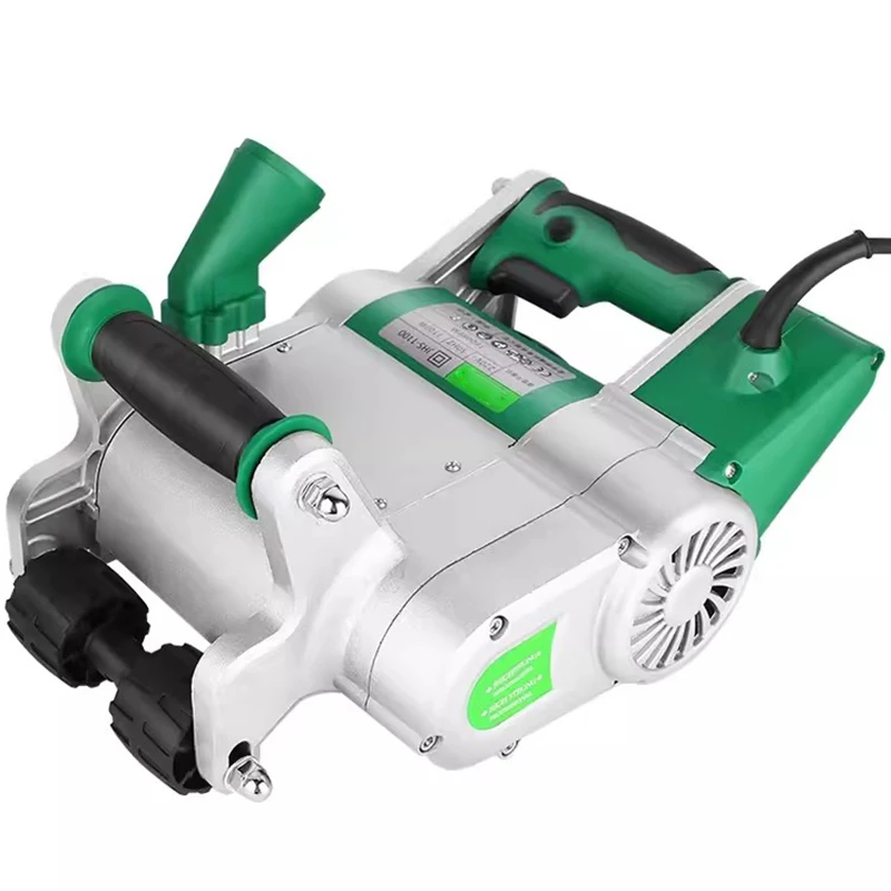 1100W Electric Wall Chaser Groove Cutting Machine Wall slotting Machine Concrete Wall Cutting Machine 35MM 25MM Blade 220v