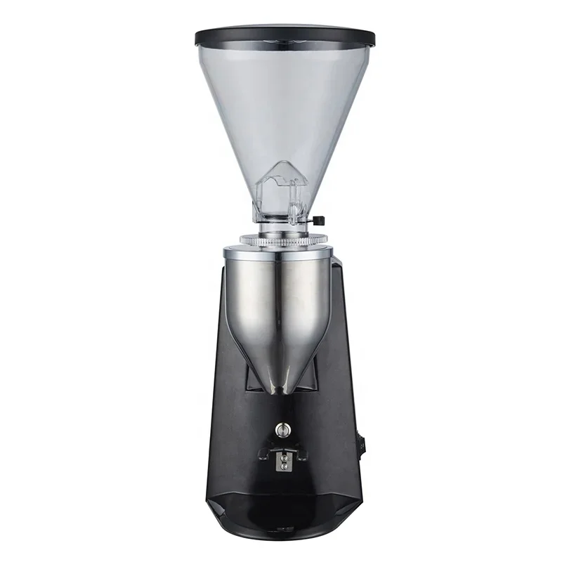 Large Capacity Bean Storage Durable Professional 64mm Burrs Aluminum Espresso Adjustment Coffe Coffee Bean Grinder