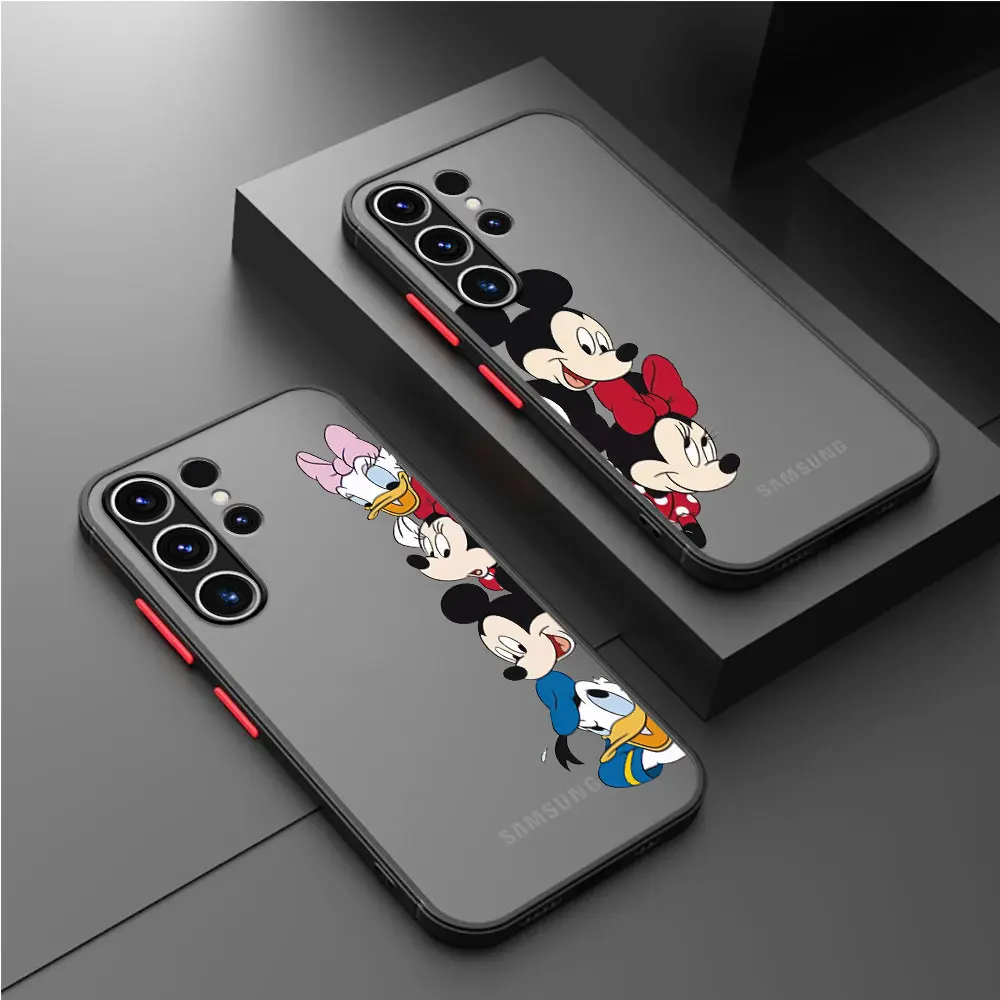 Case for Samsung Galaxy S20 FE S24 Ultra S23 Ultra S21 S22 Plus S10 Lite S9 S20 Disney Minnie Mouse Bumper Cover Shockproof