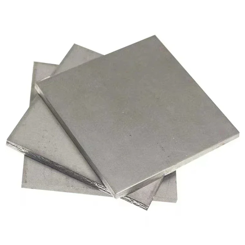 

W99.999High purity tungsten sheet plate tungsten block tungsten foil lab material customize cut