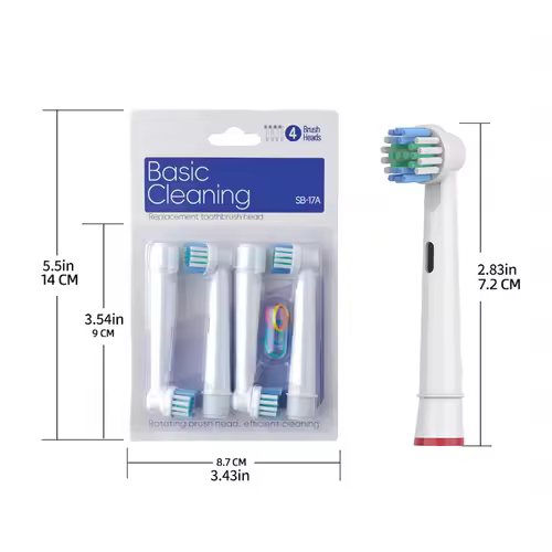 Electric Toothbrush Replacement Brush Heads for Oral Basic Cleaning -B toothbrush nozzle BristlesD100 D25 D30 D32 4739 3709 3744 - Image 6
