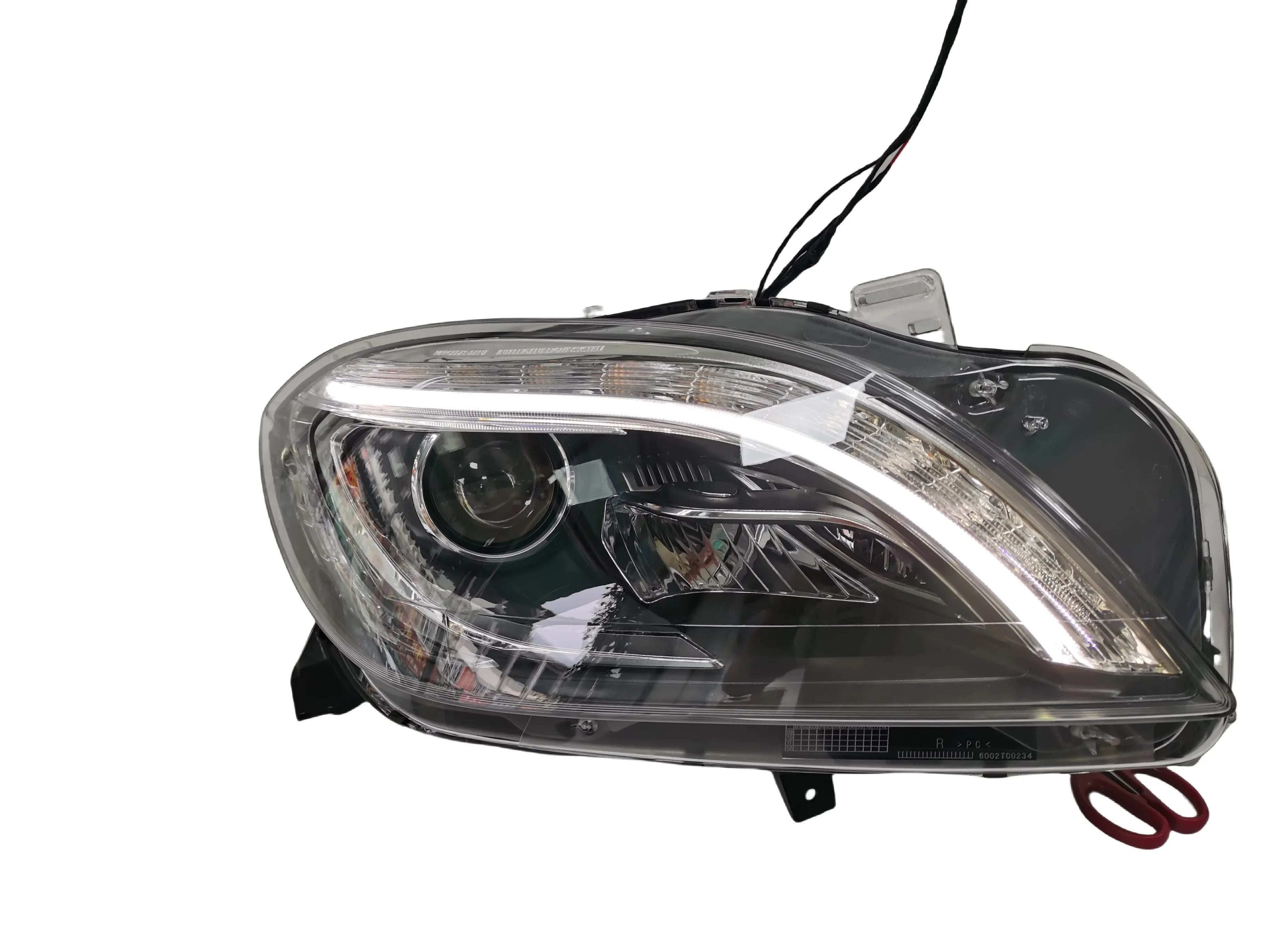 Forz M-Class W166 Ml166 Light-emitting Diode Car Headlight Assembly Dual Lens Headlights