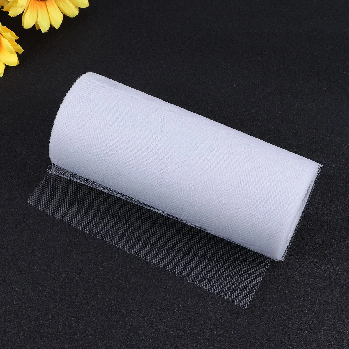 

4pcs 6In 25Yd Tulle Rolls Netting Fabric For Wedding Decoration Diy Craft Tutu Skirt Gift Wrapping Poly Mesh Ribbon