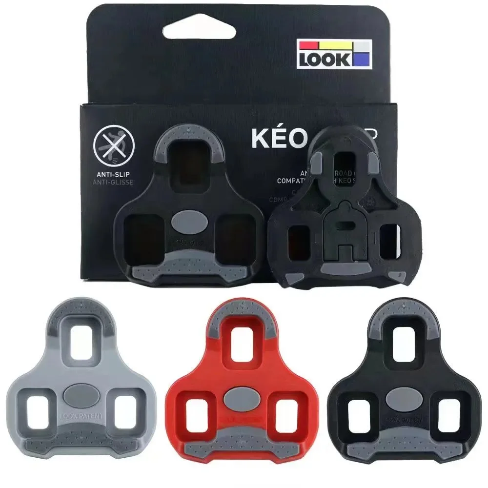 LOOK Keo Cleats SPD-SL Look Pedal Cycling Shoes Cleats Self Locking Pedal Anti-Slip Cleat Compatible Look Keo Road Bike Cycling