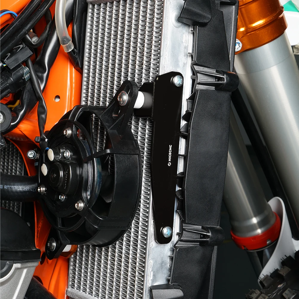 NICECNC For Suzuki DR-Z 400 DRZ400E DRZ400S DRZ400SM RM 125 RM 250 RMZ250 RMZ450 Motorcycle 12V Electric Radiator Cooling Fan - Image 6