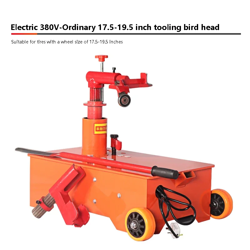 New Electric 380v Electric Tubeless Tyre Grilling Machine Pneumatic Truck Tyre Changer 22.5 Wheel Tyre Disassembly Tool, Trailer