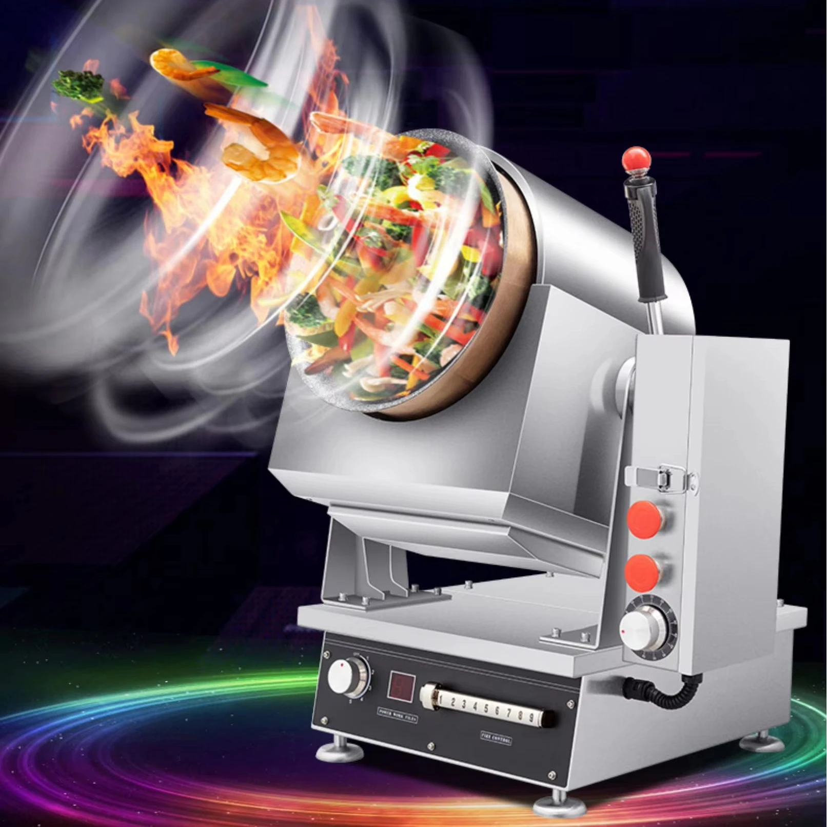 

Semikron Cooking Machine Fully Automatic Multi-function Fried Rice Fried Wok Noodles One Machine Multi-purpose