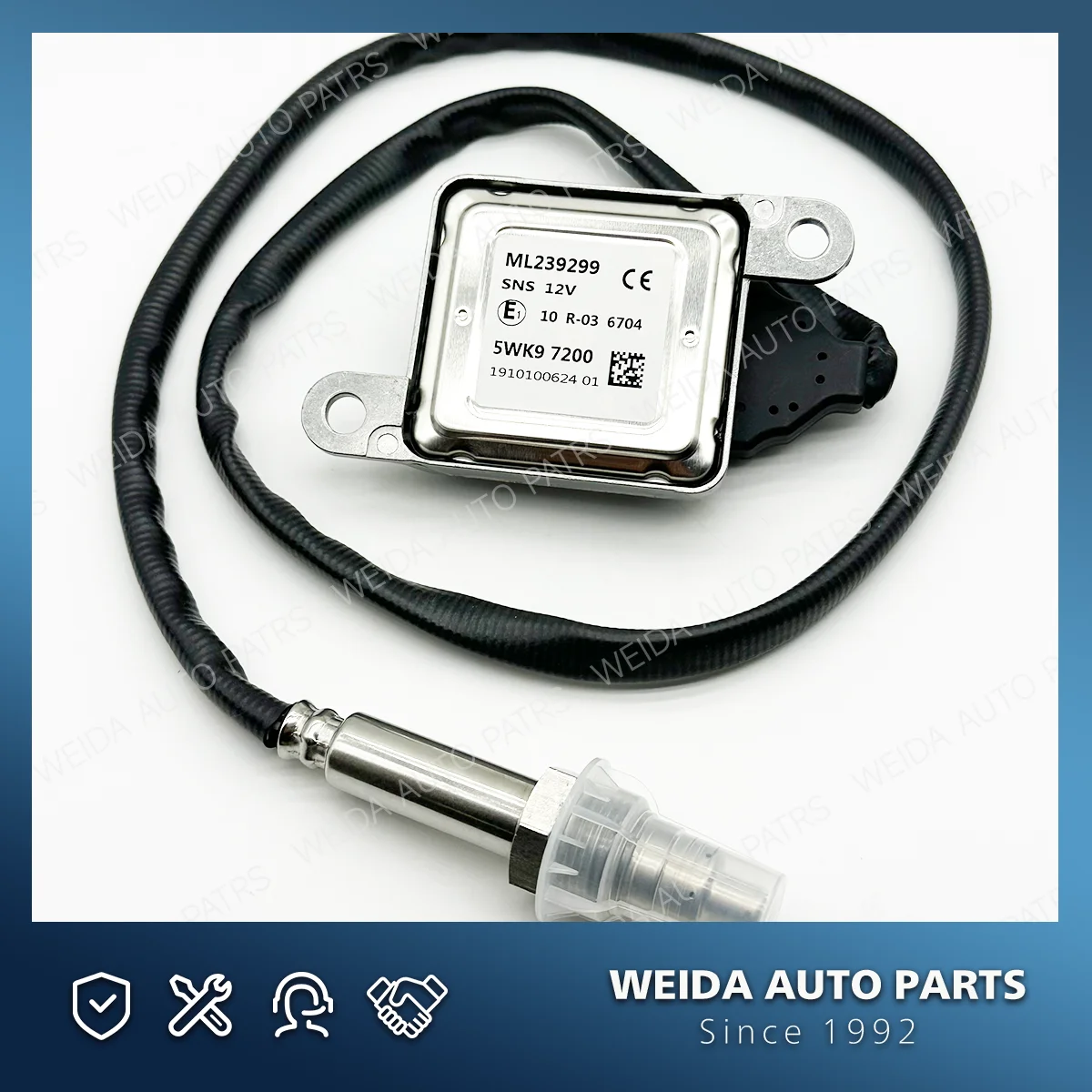 ML239299 ML 239299 5WK97200 5WK9 7200 New Nitrogen Oxygen NOx Sensor For Mitsubishi Canter Fuso 2017 After Cat