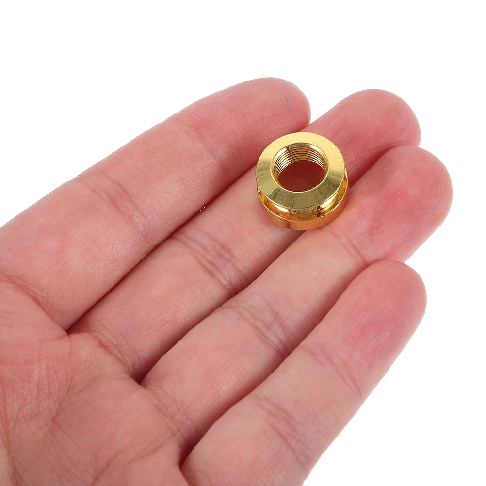 

2pcs Guitar Pickup Socket Acoustic Endpin Button Screw Jack Accessories Bass Strap Buttons Acoustic Guitar Pegs