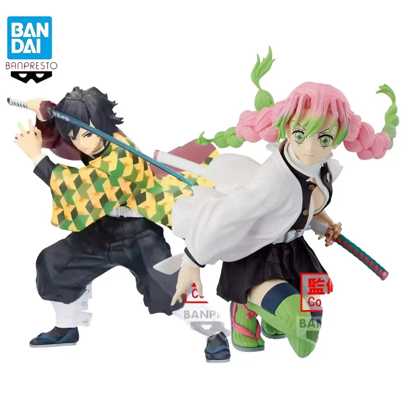 

Original Demon Slayer Tomioka Giyuu Kanroji Mitsuri MAXIMATIC Bandai Banpresto Anime Figure Collectible Statuette Ornament Gifts