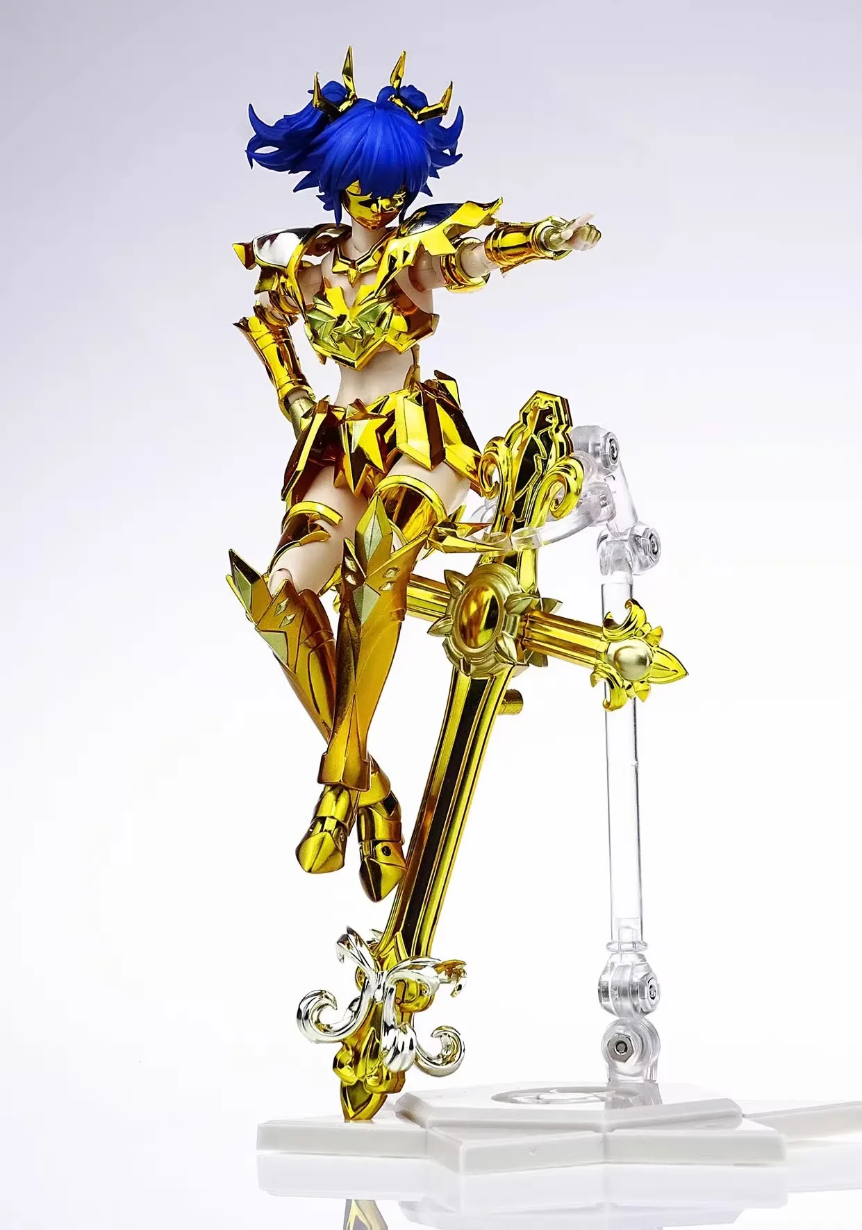 Hot In Voorraad GT Saint Seiya Mythe Doek EX Kanker Pamela Heilige Contract Vrouwelijke Zodiac Ridders Van Action Figure Ko Model