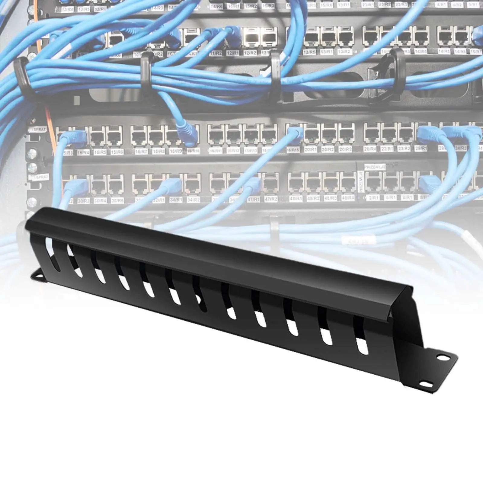 Cable Server Rack Horizontal Metal Study Rooms Cable Storage Rack Cable