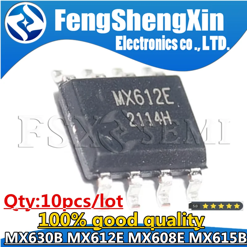 10pcs  New MX612E MX615B MX630B MX608E SOP-8 MX612 MX615 MX630 MX608 Motor drive circuit IC chip