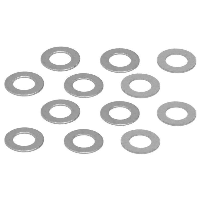 120Pcs Washer Flat Stainless Steel 4mm ID 7mm OD Accessory Set Kit For Maintenance4807-0407-0250
