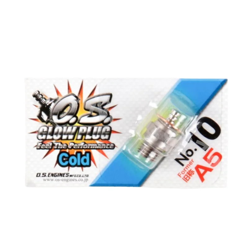 O.S. OS Type F No.8 A3 No.6 No10 A5 Glow Plug Medium Four Stroke 71615009 Standard Spark Medium Hot Cold For Truck Nitro Engine