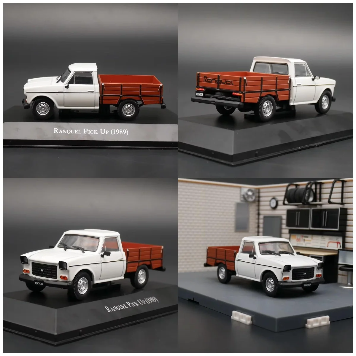 

Масштабная модель пикапа Ixo RANQUEL PICK UP 1989, 1:43, из литого металла
