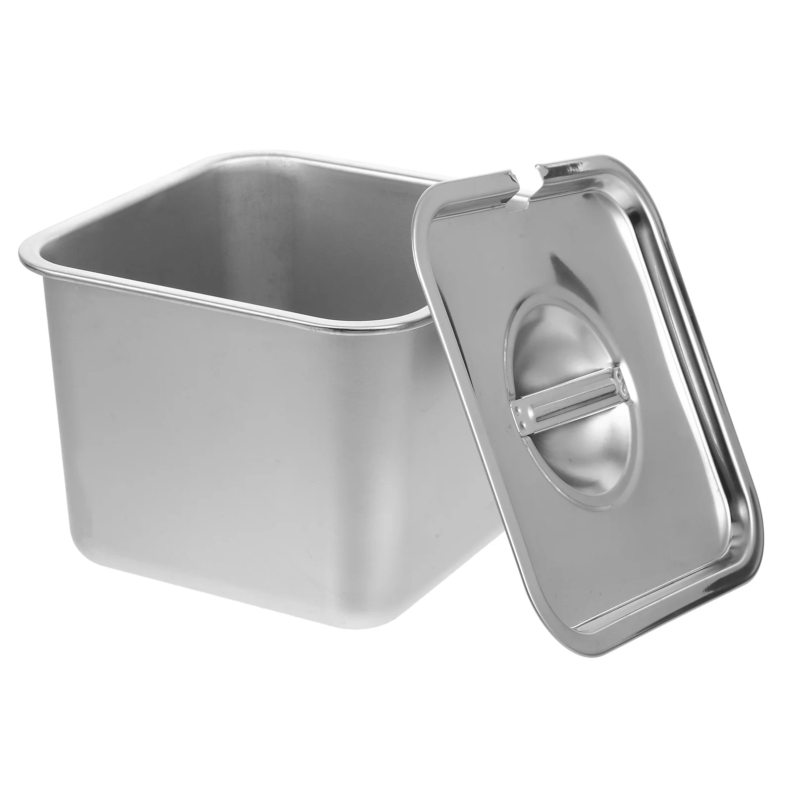 Ice Cream Box Stainless Steel Household Pan Container Cube Tray Freezer Containers Homemade Storage Baby