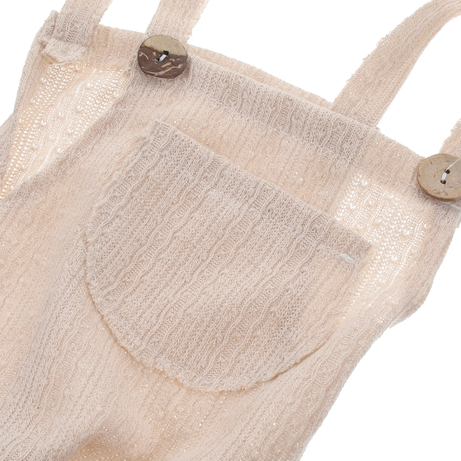 Baby mouwloze jarretel jumpsuits pasgeboren zomer knop jumpsuits baby fotoshoot outfits pasgeboren mouwloze jumpsuits,