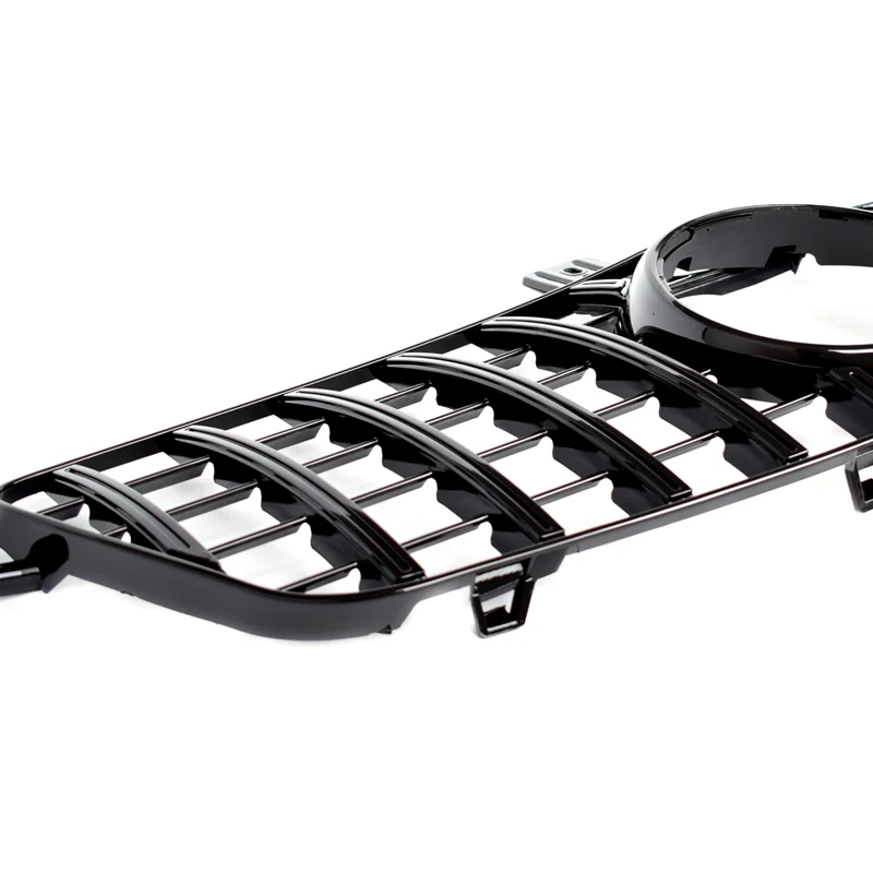 Pre-facelifted W212 Grill Panamericana GT Design Black Bumper Grille for Mercedes 2010 - 2013 E Class W212 Sedan S212 Estate