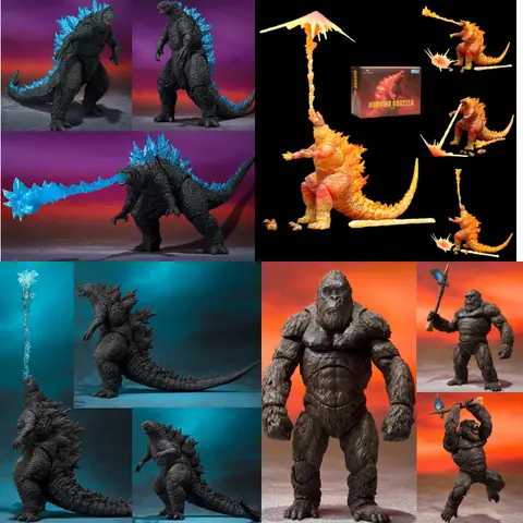 17cm box-packed Movie Godzilla vs Kong SHM Action Figure Toy GODZILLA king of Monsters Godzilla Collection Figure Model Toy Gift