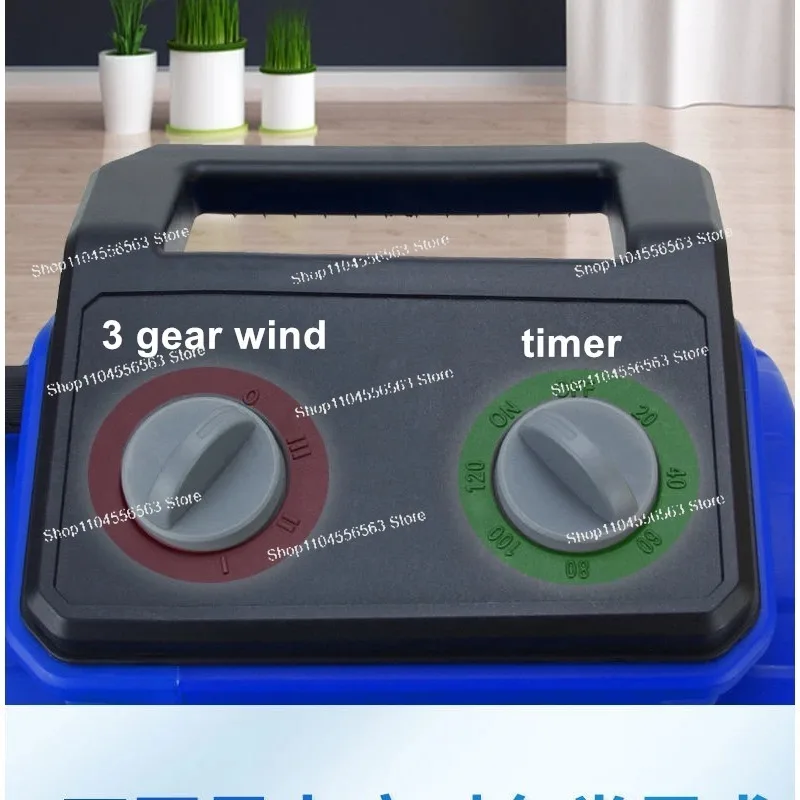 300W Home Use Floor & Carpet Dryer – Universal Timing Air Mover Fan 220V