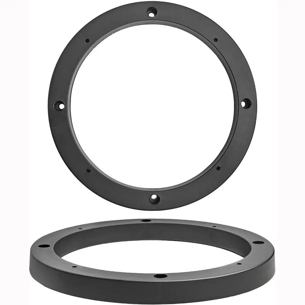 Durable 4/5/6.5 Inch Speaker Spacer Pad Plastic Universal Speaker Spacer Ring Black Audio Spacer Pad For Autoradio