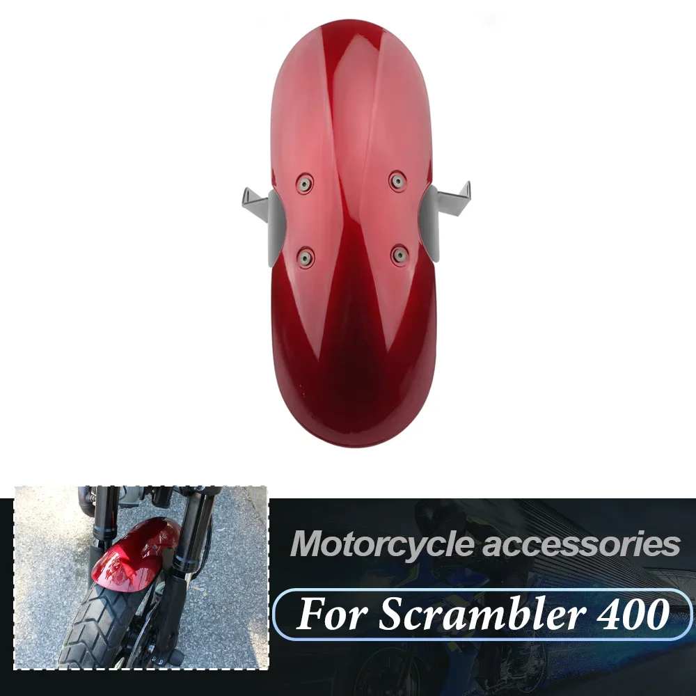 

Motorcycle Front Fender Mudguard Cover For Ducati Scrambler 400 800 Cafe Racer Street Classic Sixty2 Icon Splash Guard