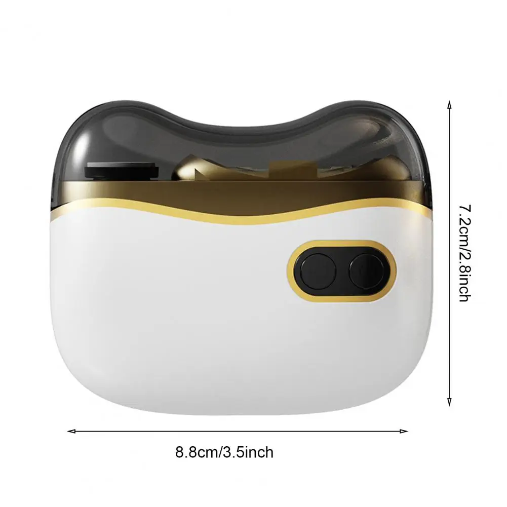 Polidor elétrico de cortador de unhas com luz LED, aparador de manicure recarregável de 2 velocidades, arquivo de unhas automático 3 em 1