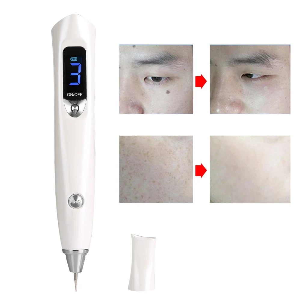 Spots Wart Tattoo Remover 9 Speed Setting Skin-Tags Remover Pen For Skin Care