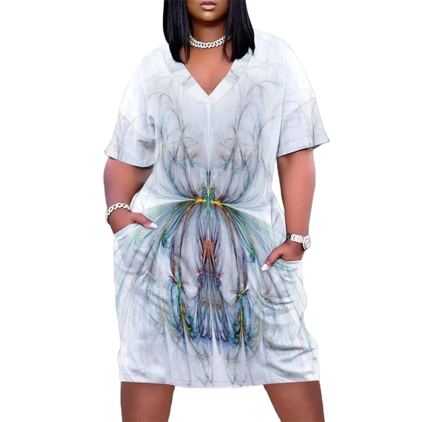 

Butterfly Loose Pocket Dress clothes elegant party dress for women 2025 women's dresses luxury beach outfits for women