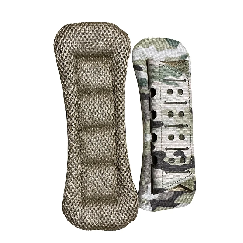 Outdoor vest shoulder strap shoulder pad laser cutting part cushioning breathable anti slip pad