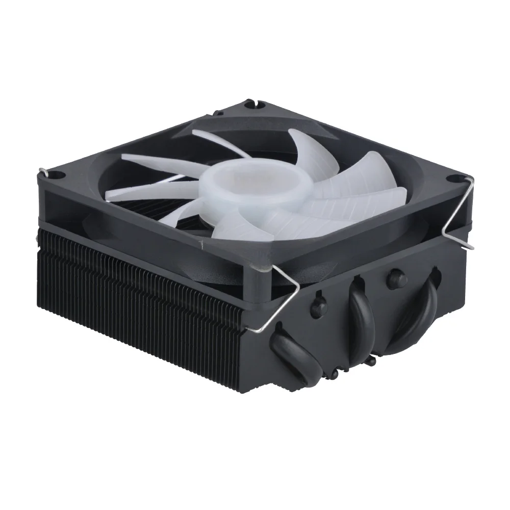 CPU heat sink, down pressure heat dissipation, five copper tube temperature controlled RGB chassis heat sink