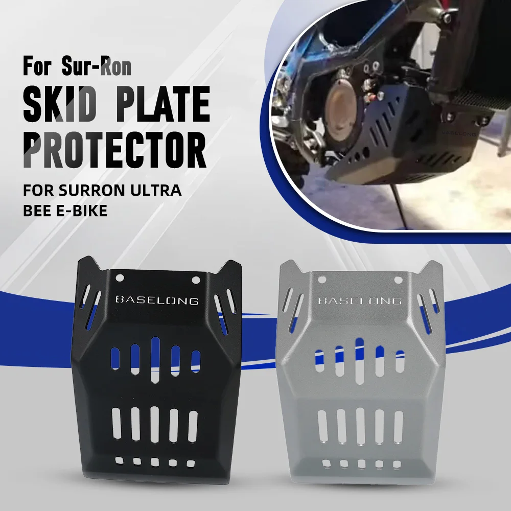 

For Sur-Ron SurRon Ultra Bee E-Bike Motorcycle Accessories Under Engine Protection Guard Cover Bash Guards Sump Plate Skid Plate