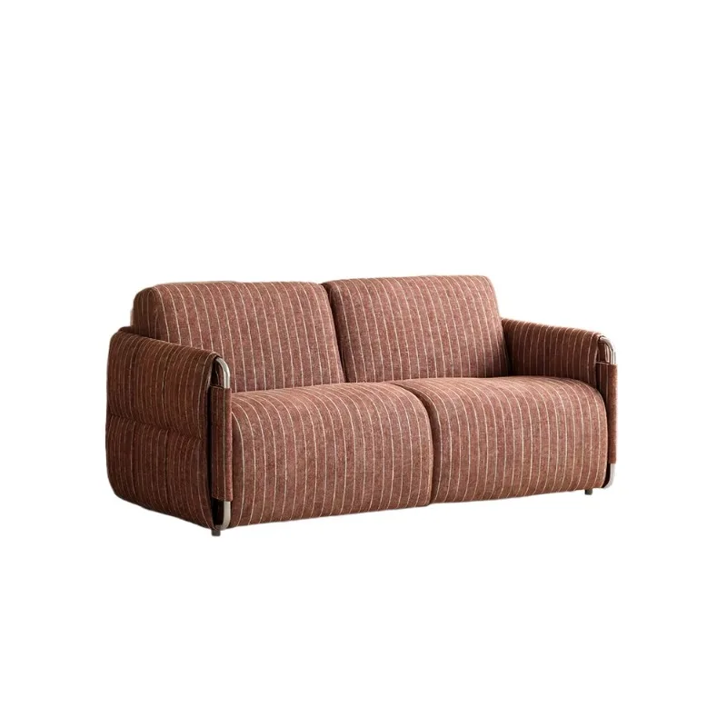Multifunctional retractable foldable dual-purpose small apartment living room study sofa bed