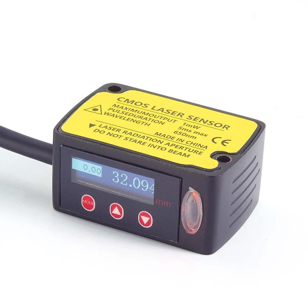 MOTEE High Precision 0.01mm Analog Switch Photoelectric Sensor Displacement Distance and Thickness Measurement Sensor