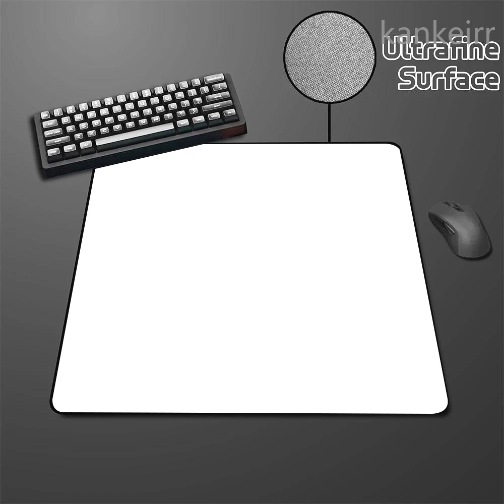 

Коврик для мыши Игровой киберспортивный коврик для мыши Универсальный настольный и портативный компьютер Простой белый и черный резиновый маленький противоскользящий коврик