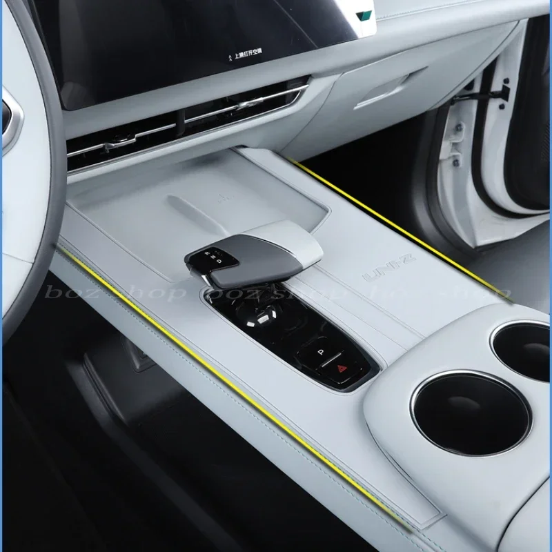 Car Center Console Shift Protective Pad For Changan UNI-Z Car Retrofit Kit Interior Panel Non-slip Mat Car Interior  Accessories