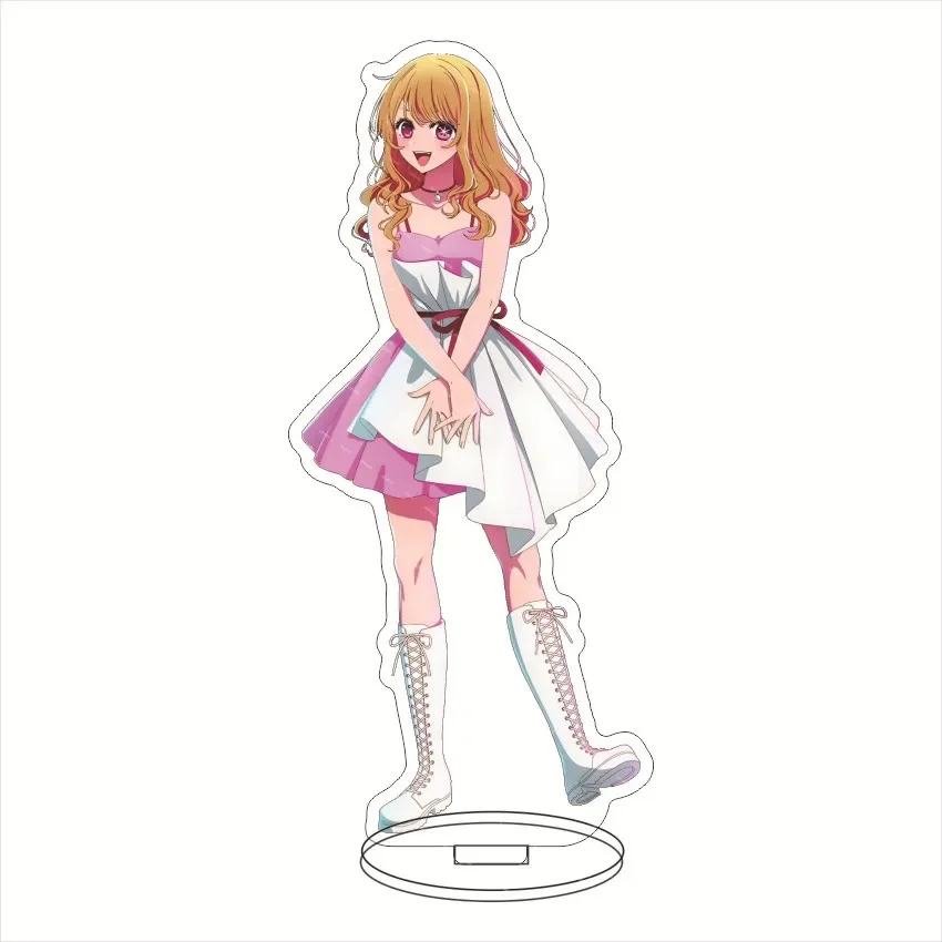 Anime Figure Oshi No Ko Acrylic Stand Gorou Akuamarin Hoshino Ai Rubii Sarina Standing Model Plate Desk Display Ornament Props