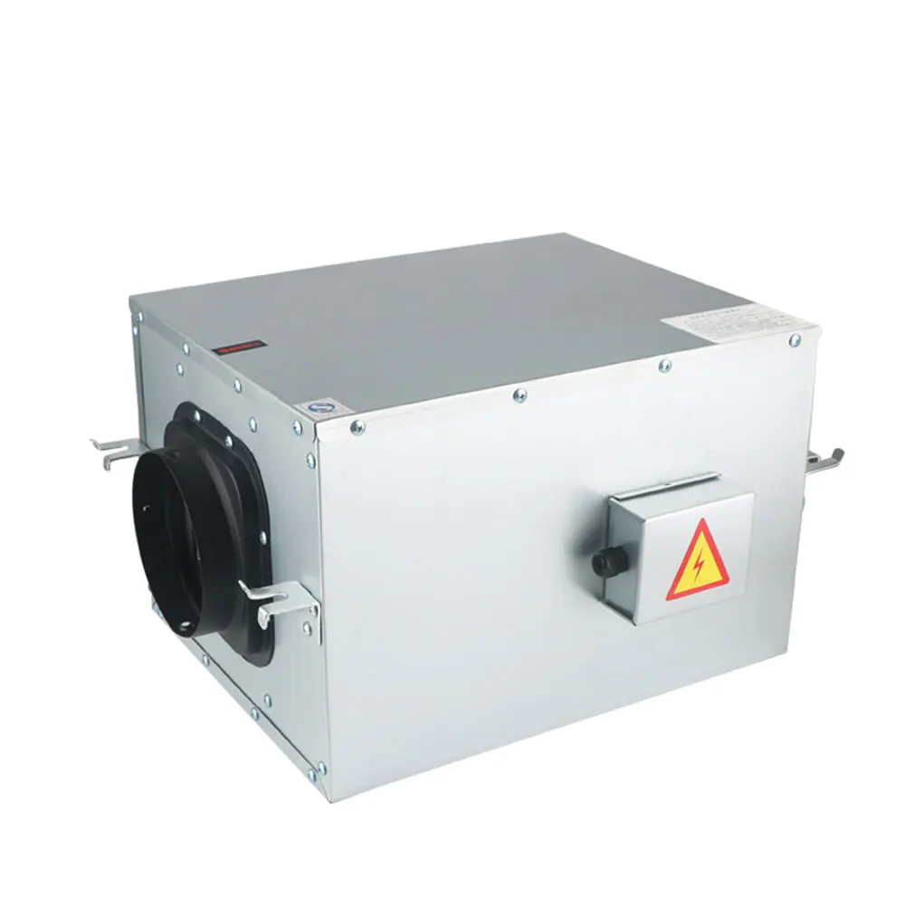 Exhaust Fan Smoke Air Filter Ventilation Fan Fresh Air System Air Purifier Temperature Humidity Sensor Coil Exchanger