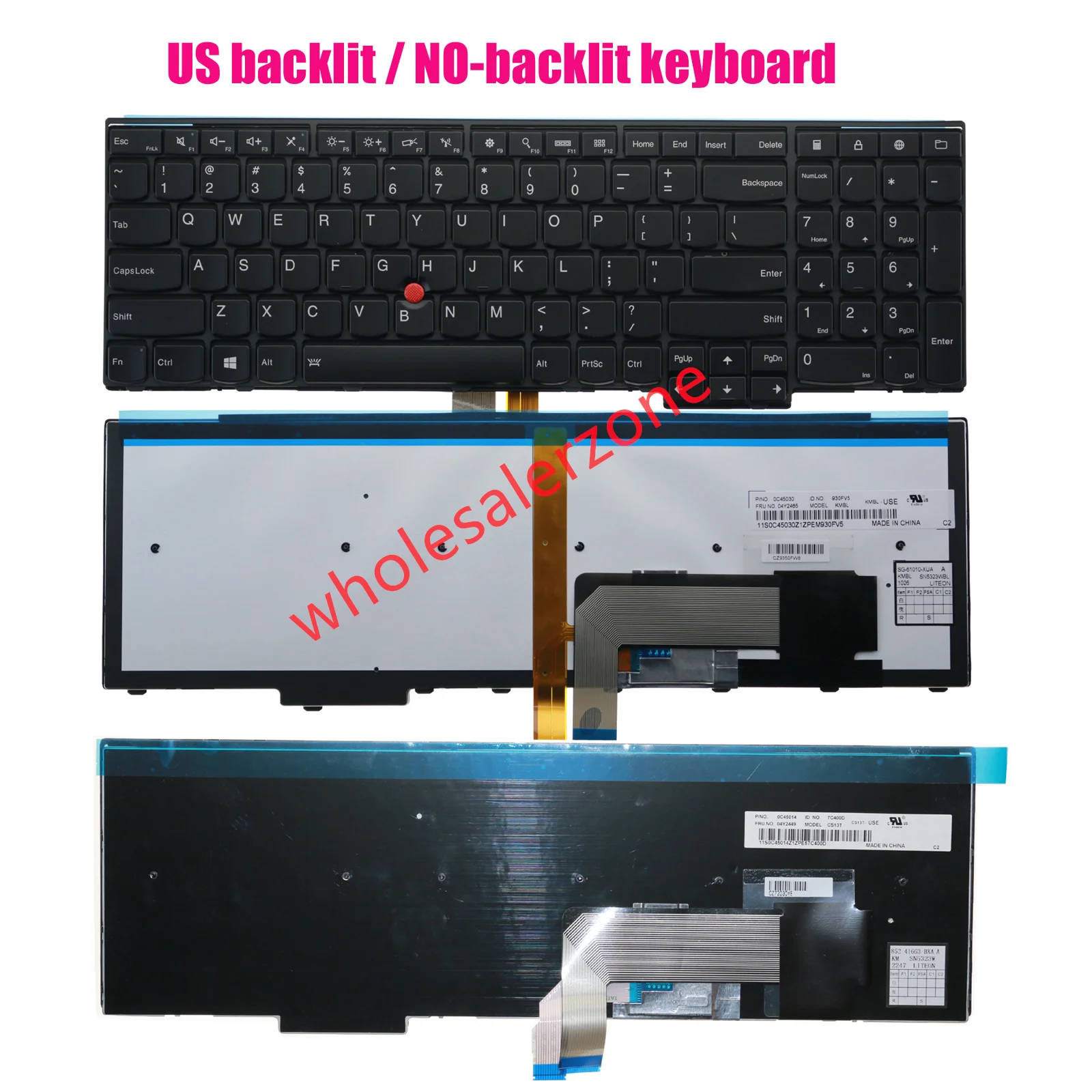 

Новая клавиатура для ноутбука IBM Thinkpad P50s, клавиатура с американской раскладкой (не подходит для P50)