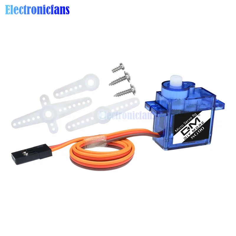 1 Pcs Rc Mini Micro 9G 1.6Kg Servo SG90 Voor Arduino Rc 250 450 Helicopter Vliegtuig Auto boot Afstandsbediening Motor