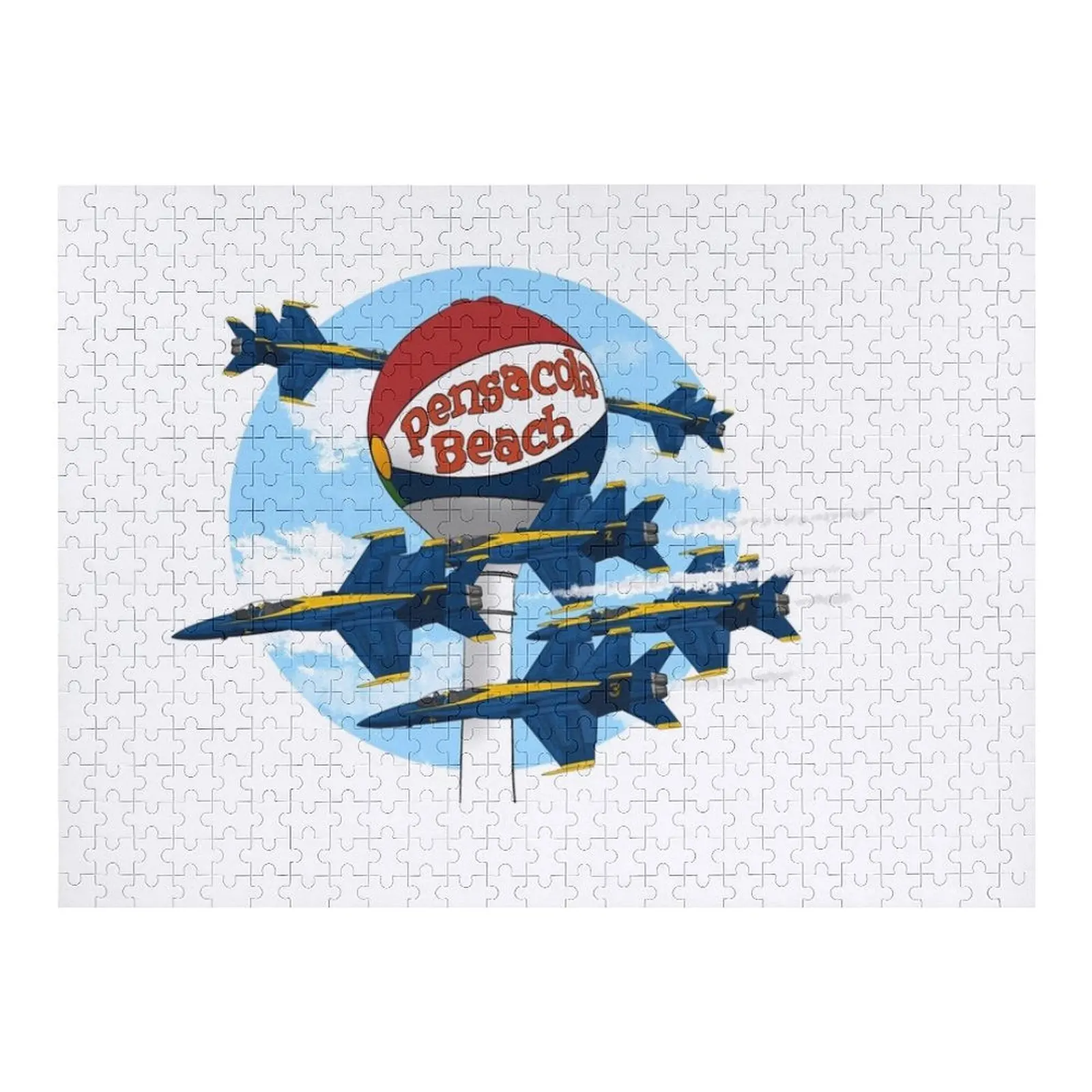 

Pensacola beach blues weekend Jigsaw Puzzle Customized Kids Gift Custom Child Gift Puzzle