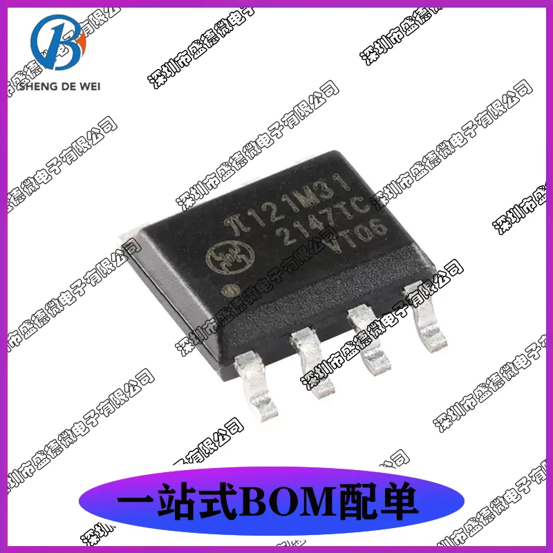 Original π 121M31 SOIC-8 Enhanced ESD 3kVrms 10Mbps Dual Channel Digital Isolator