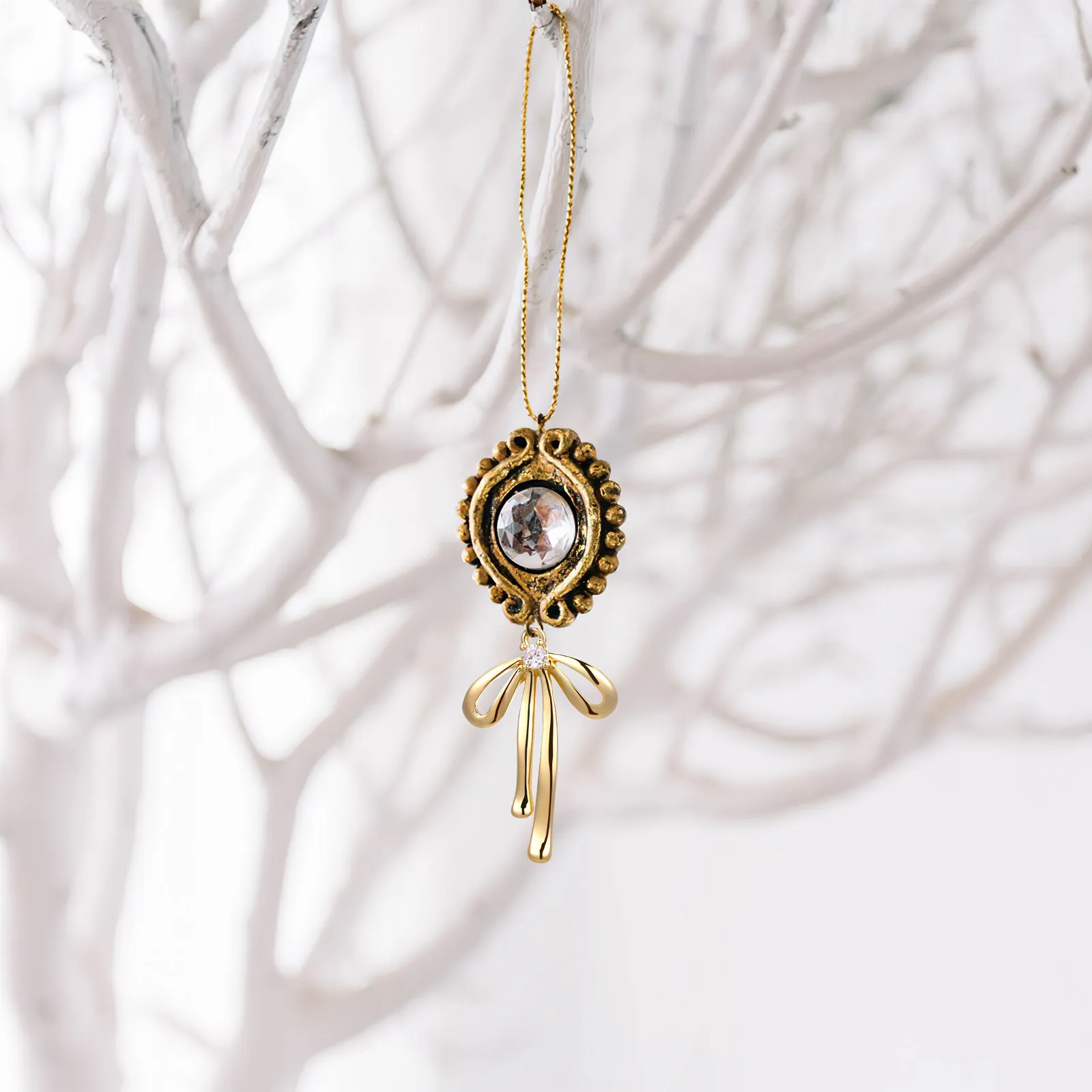 

10 шт. подвесок-бантиков со стразами, роскошные позолоченные шармы для изготовления ювелирных изделий, аксессуары для серег, браслетов, ожерелий, DIY