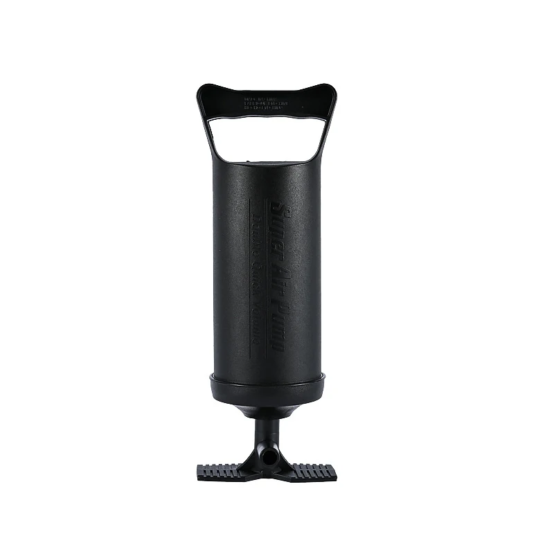 Bomba de neumático de mano de dos vías, cilindro de aire para barco inflable, piscina, círculo, fila flotante