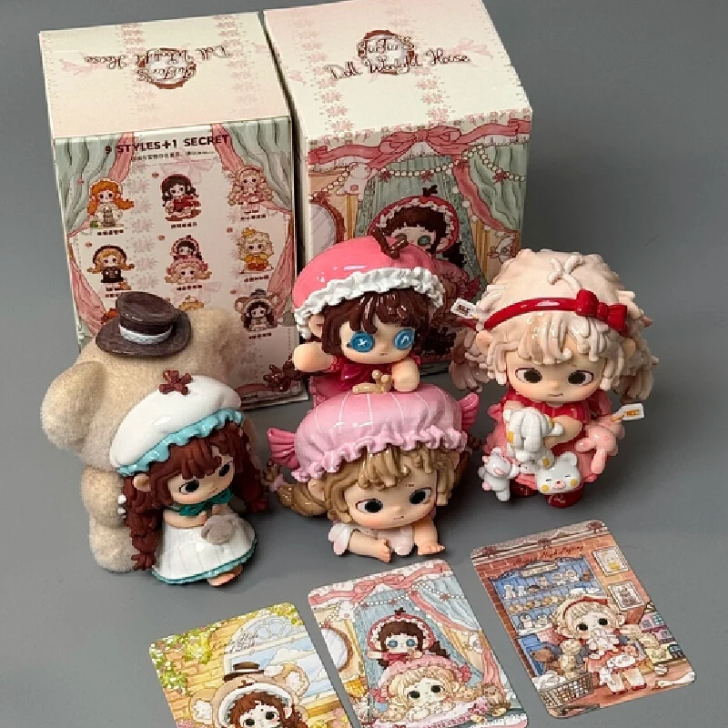 

Подлинная кукла Heyone Furfur V4 Furfur's, замечательный дом, серия, слепая коробка, милая аниме-фигурка, загадочная коробка, орнамент, подарок на заказ