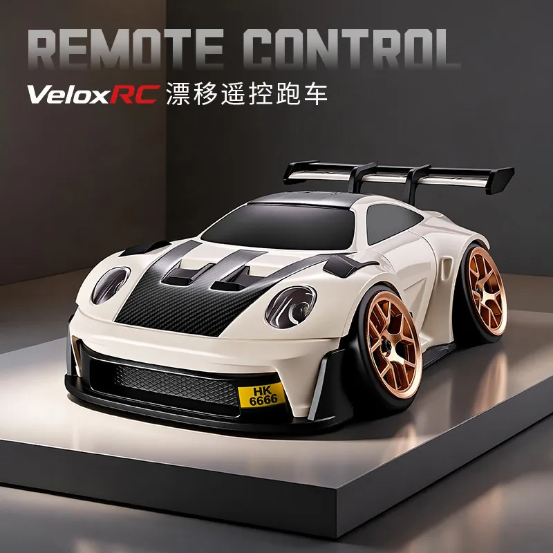 Desktop  Rc Car 1:28  Scale 2 4g High Speed Drift Remote Control Car With Led Light Sound Effect For Desktop Collection Gift