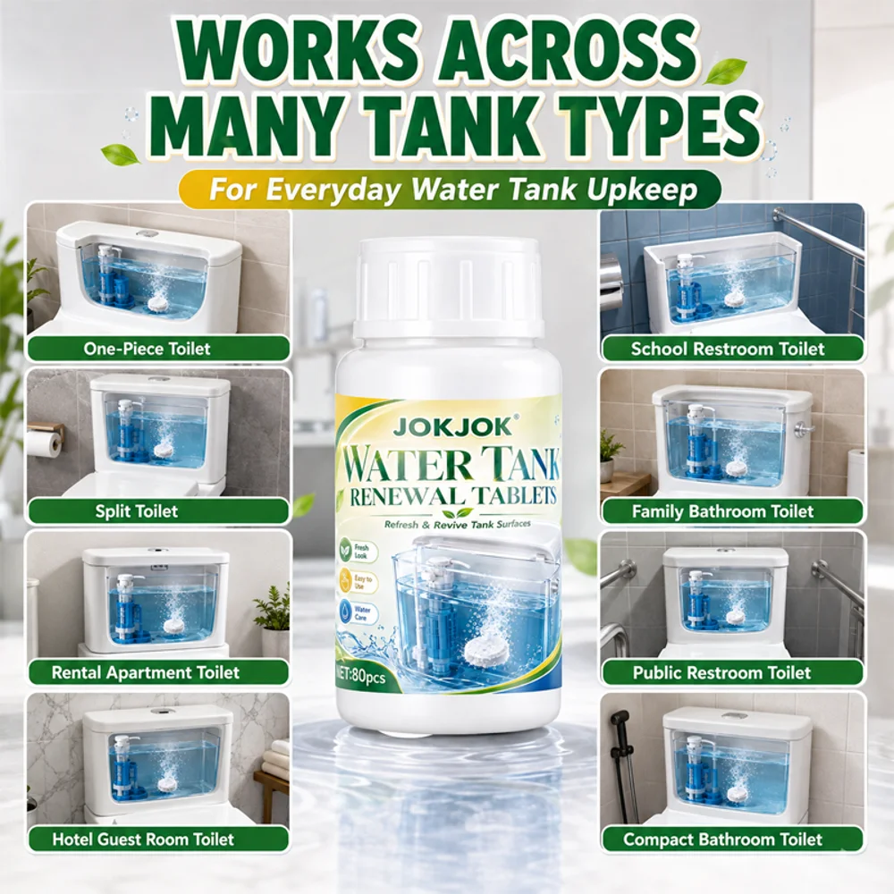 Toilet Cleaning Effervescent Tablets, Instant Action Without Complex Procedures, Effectively Decomposing Urine And Water Stains,