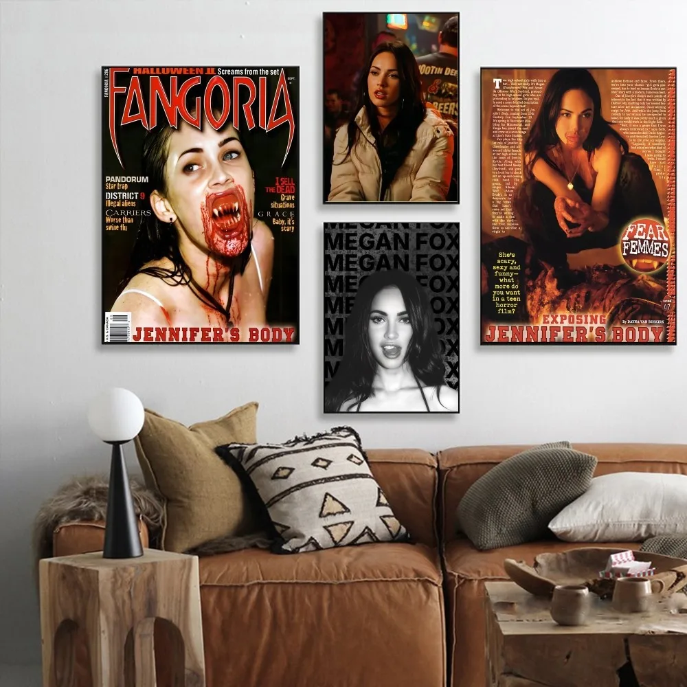 البوب فيلم جنيفر الجسم المشارك ذاتية اللصق الفن مقاوم للماء ورقة ملصق مقهى بار غرفة جدار ديكور